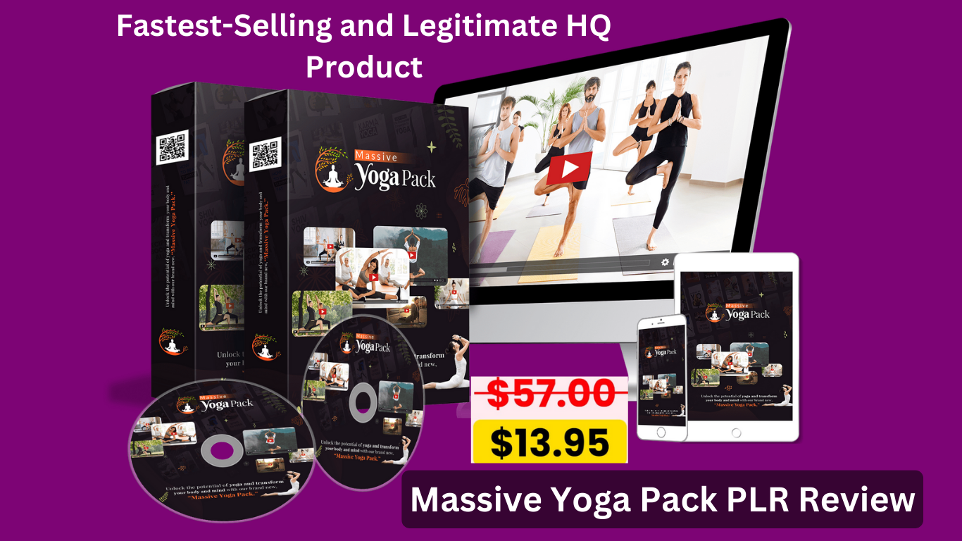 Massive Yoga Pack PLR