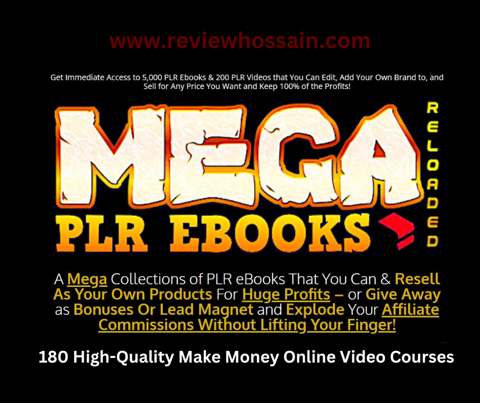 Mega PLR Ebooks Reloaded