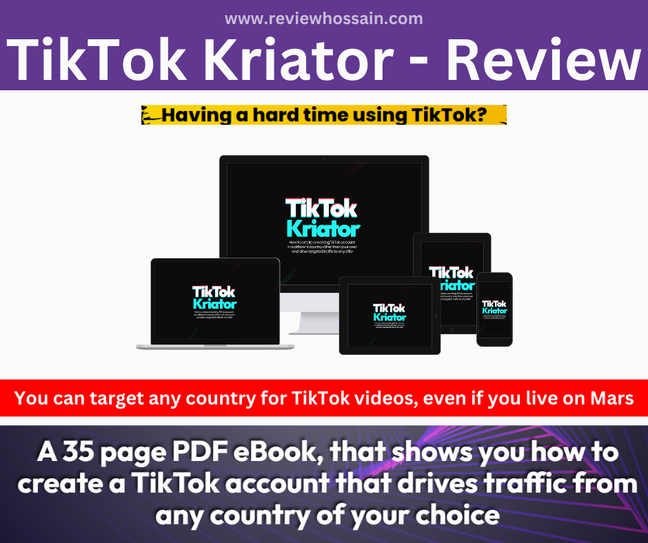 TikTok Kriator Review